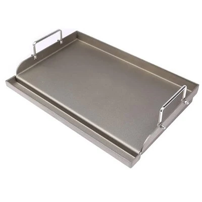 Plaque de grille de BBQ en acier inoxydable .